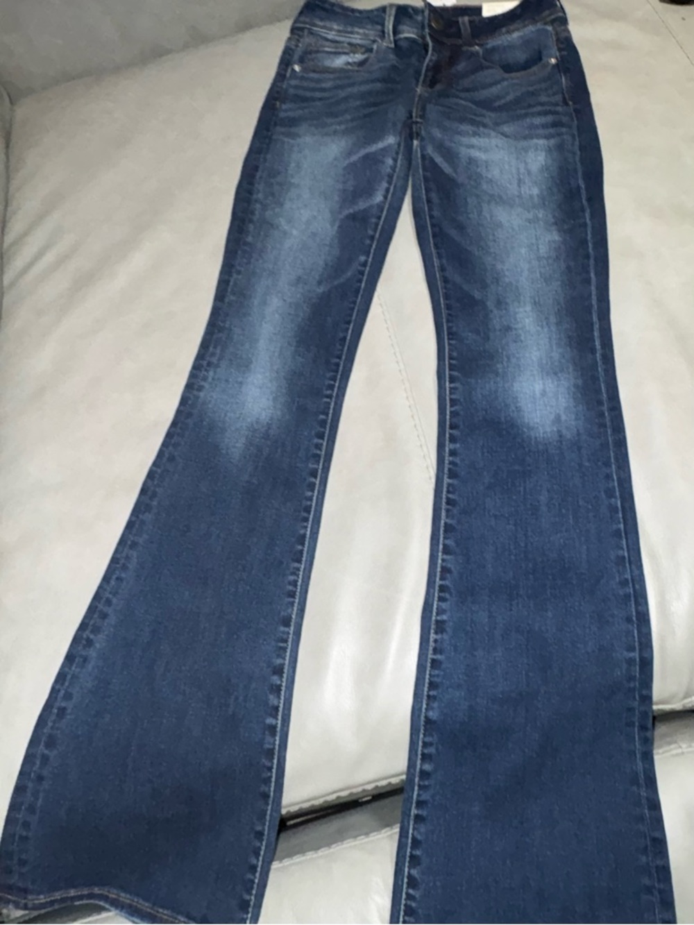 American Eagle Outfitters Dark Blue Kick Boot Jeans no. 1479